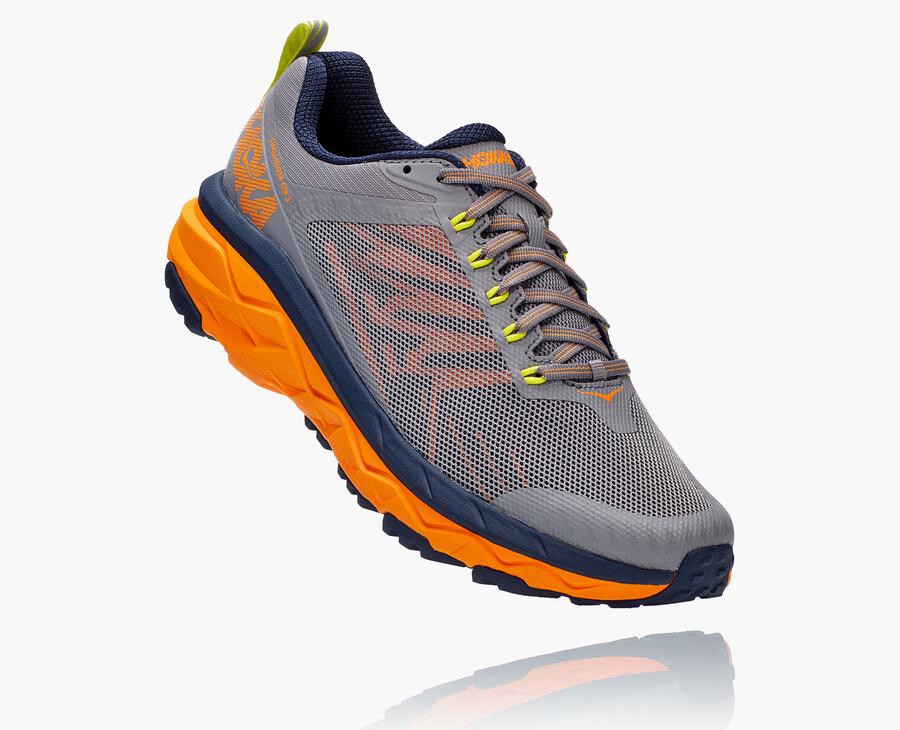 Zapatillas Trail Hoka One One Hombre - Challenger Atr 5 - Gris - ZNJ893016